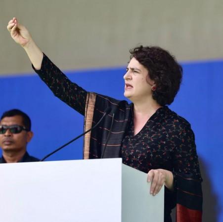 BRS, BJP, MIM Doing 'Naatu Naatu': Priyanka Gandhi BRS, BJP, MIM Doing 'Naatu Naatu': Priyanka Gandhi