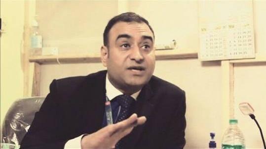 Doctors Assocation of Kashmir president Dr. Nissar-ul-Hassan who has been sacked for his alleged involvement in anti-national activities. Dr Nissar-ul-Hassan