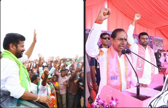 KCR Predicts 20 Seats For Congress; Revanth Sure Of 80-Plus KCR Predicts 20 Seats For Congress; Revanth Sure Of 80-Plus