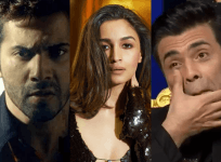 Varun Dhawan, Alia Bhatt, Karan Johar