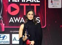 Alia Bhatt at Filmfare OTT Awards 2023