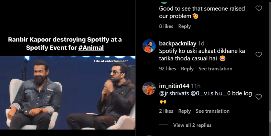 comments