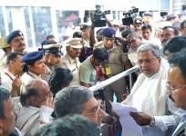 K'taka CM Siddaramaiah Holds Day-Long Janata Darshan In B'luru