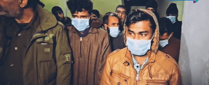 Kingpin involved in trafficking Rohingya women to Kashmir in the custody of Bandipora Police in Kashmir Human trafficking