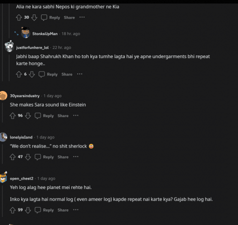 comments