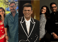 Kajol, Ajay Devgn, Karan Johar