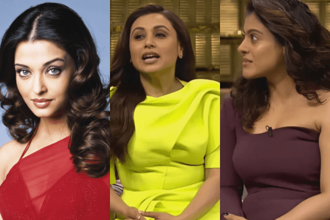 Aishwarya, Rani, Kajol Aishwarya, Rani, Kajol