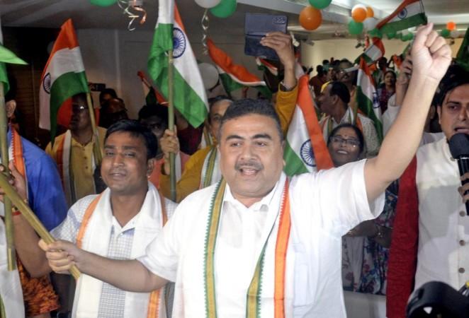 Kolkata: Leader Of Opposition Of State Assembly Suvendu Adhikari Celebrate Chandrayaan-3 Kolkata: Leader Of Opposition Of State Assembly Suvendu Adhikari Celebrate Chandrayaan-3