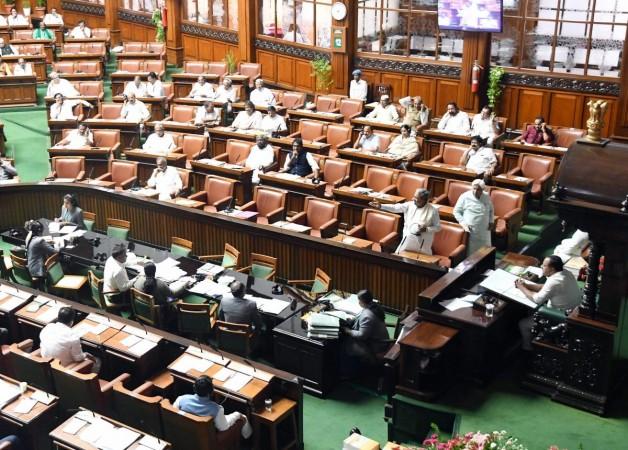 Bengaluru: Chief Minister Of Karnataka Siddaramaiah Speaks During Assembly Session At Vidhana Soudha Bengaluru: Chief Minister Of Karnataka Siddaramaiah Speaks During Assembly Session At Vidhana Soudha