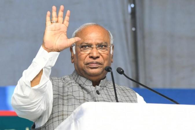 Congress National President Mallikarjun Kharge Congress National President Mallikarjun Kharge