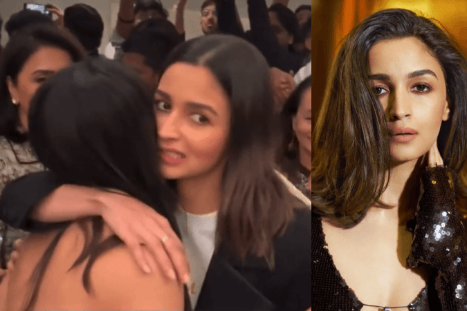 Alia Bhatt, Rashmika Mandanna hug Alia Bhatt, Rashmika Mandanna hug