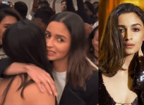 Alia Bhatt, Rashmika Mandanna hug