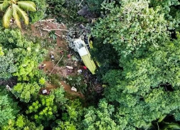 25 Dead After Bus Plunges Off Cliff In Philippines