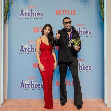 Suhana and Jackie Shroff