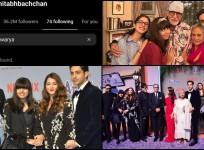 big b unfollowed Aishwarya