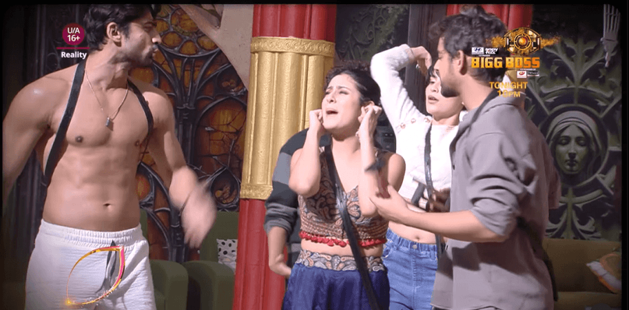 isha and abhishek fight
