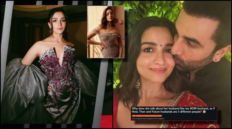 'Her obsession': Alia Bhatt mentions 'now husband' Ranbir at an event ...