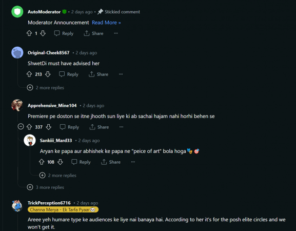 comments