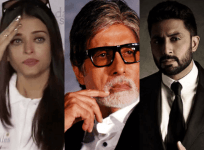 Aishwarya, Amitabh, Abhishek