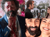 Bobby Deol, Ranbir Kapoor, Saloni Batra, Rashmika Mandanna