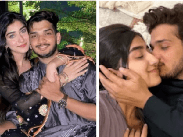 Munawar Faruqui with gf