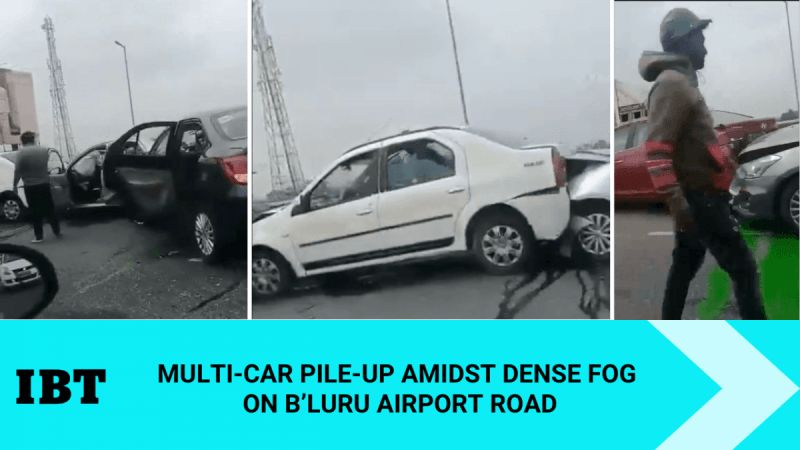 Multi-Car Pile-Up Amidst Dense Fog Leaves Occupants Injured Multi-Car Pile-Up Amidst Dense Fog Leaves Occupants Injured