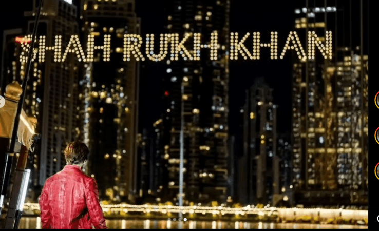 srk drone show