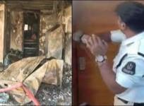 Hyderabad cops rescue family from fire