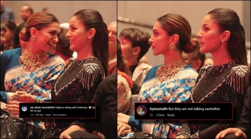 deepika padukone and Shehnaaz Gill