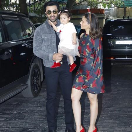 raha kapoor alia bhatt and ranbir kapoor
