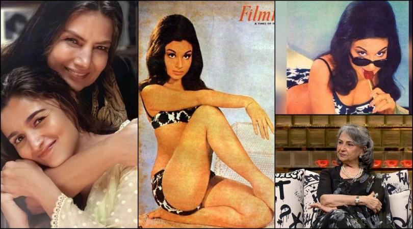 Sharmila Tagore bikini shoot and on koffee with karan