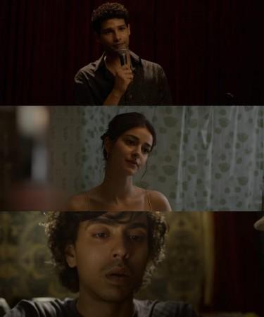 Siddhant Chaturvedi: First image Ananya Panday: Second image Adarsh Gourav: Third image Ananya Panday, Adarsh Gourav, and Siddhant Chaturvedi,