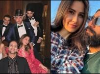 Nargis Fakhri poses with Tony Beig, Uday Chopra, Sussanne Khan; Katrina- Vicky's romantic getaway