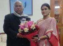 Ready To Take Any Responsibility, Says Sharmila After Meeting Kharge