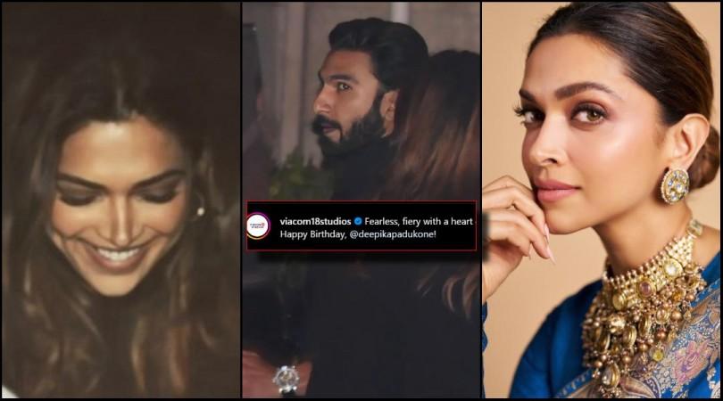 Deepika Padukone's Birthday dinner with Ranveer Singh