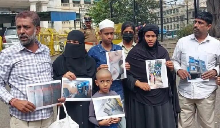 Muslim Couple Attempts Self-Immolation Outside K'taka Assembly, Alleges Fraud By Bank Muslim Couple Attempts Self-Immolation Outside K'taka Assembly, Alleges Fraud By Bank
