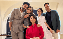 Neetu Kapoor, Ranbir and Riddhima Neetu Kapoor, Ranbir and Riddhima