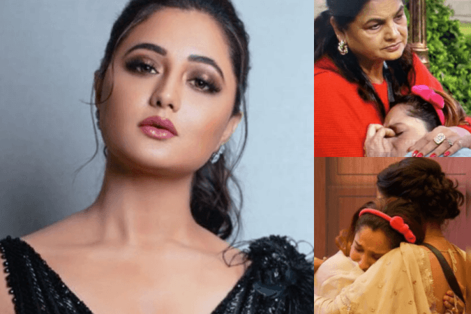 Rashami Desai, Ankita Lokhande with her mother Rashami Desai, Ankita Lokhande with her mother