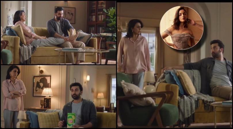 Ranbir Kapoor and Neetu Kapoor come together for an ad film