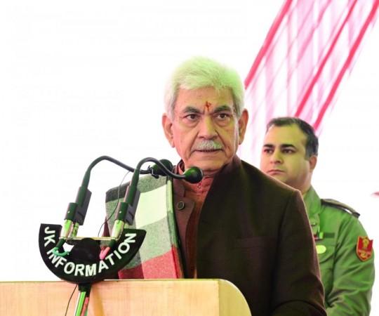 LG Manoj Sinha