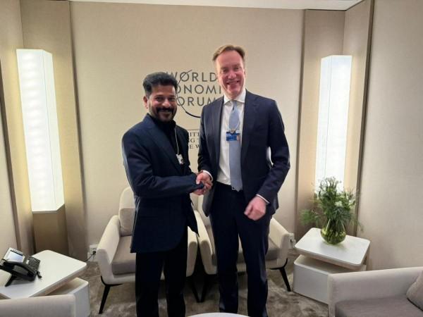 Invest in Telangana campaign launched at WEF meet Invest in Telangana campaign launched at WEF meet