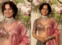 Kangana Ranaut at Ira Nupur reception
