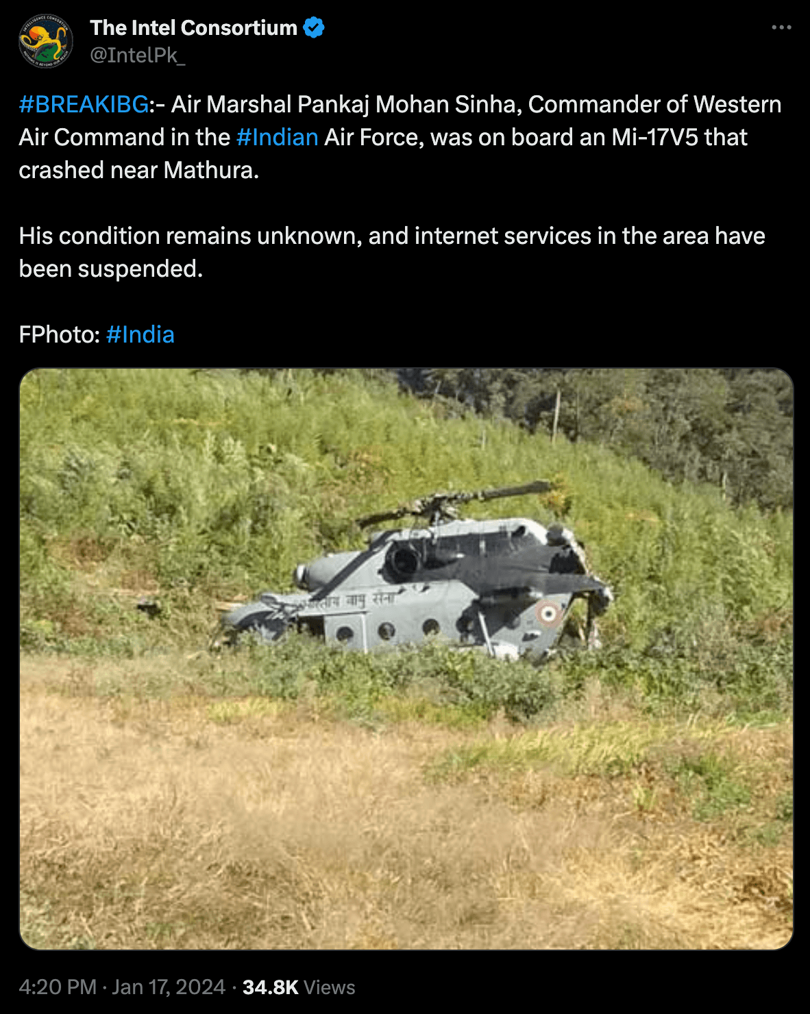 Viral claim on X