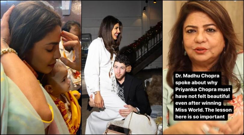 Priyanka Chopra and Dr Madhu Chopra