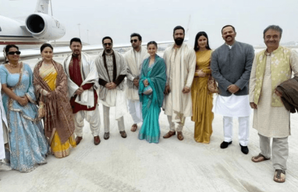 Madhuri Dixit, Alia Bhatt, Ranbir Kapoor, Vicky Kaushal, Katrina Kaif, Rohit Shetty heading to Ayodhya Madhuri Dixit, Alia Bhatt, Ranbir Kapoor, Vicky Kaushal, Katrina Kaif, Rohit Shetty heading to Ayodhya