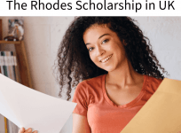 The Rhodes Scholarship in UK
