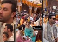 Ranbir and Alia seek blessings of lord Ram inside the temple