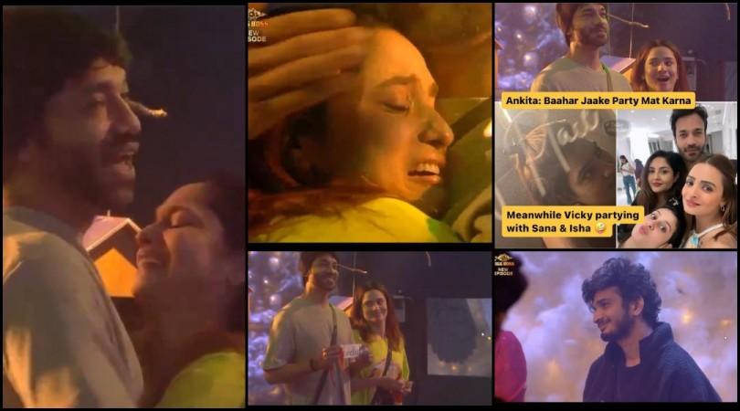 Ankita Lokhande Breaks Down After Vicky Jain Evicted From The House