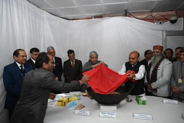 Finance Minister kicks off Interim Budget 2024 process with halwa ceremony in North Block budget halwa ceremony