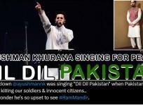 Did Ayushmann Khurrana sing 'Dil Dil Pakistan'